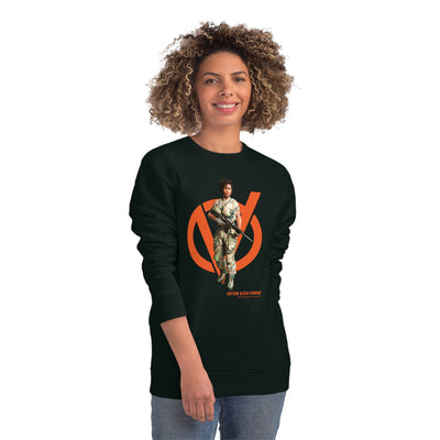 Captain Alicia Conrad Unisex Fitted Heavy Weight Changer Sweatshirt