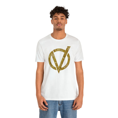 Circuit V Logo Soft Cotton Unisex Jersey Short Sleeve Tee