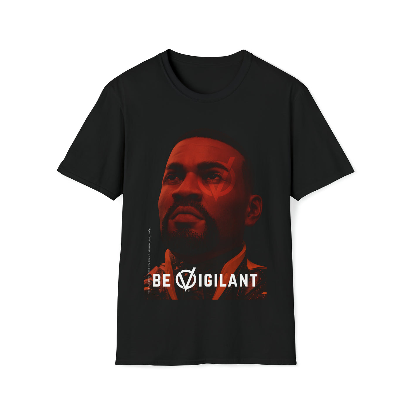 Red Mood + Slogan Agent Terrell Morrison T-Shirt