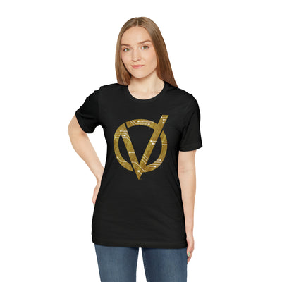 Circuit V Logo Soft Cotton Unisex Jersey Short Sleeve Tee