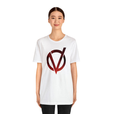 Fire V Logo Soft Cotton Unisex Jersey Short Sleeve Tee