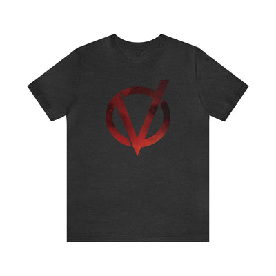 Fire V Logo Soft Cotton Unisex Jersey Short Sleeve Tee