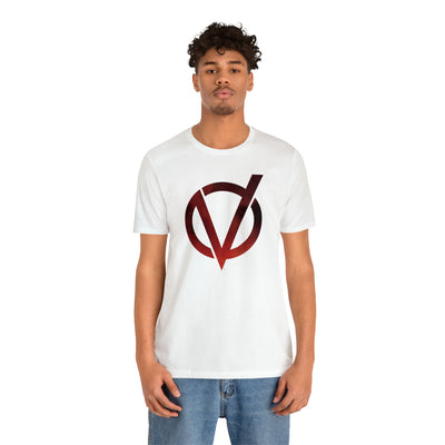 Fire V Logo Soft Cotton Unisex Jersey Short Sleeve Tee