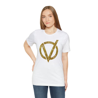 Circuit V Logo Soft Cotton Unisex Jersey Short Sleeve Tee