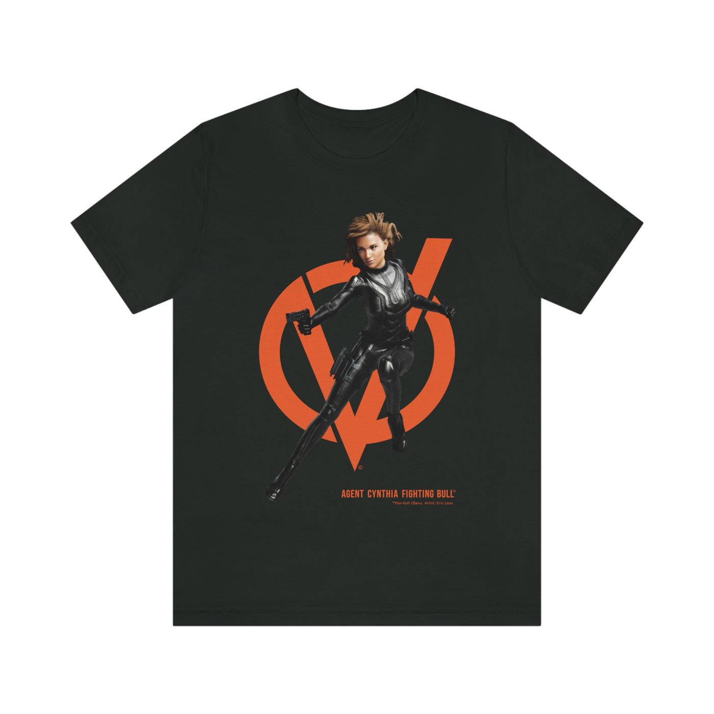 Vigil Agent Cynthia Fighting Bull T-shirt