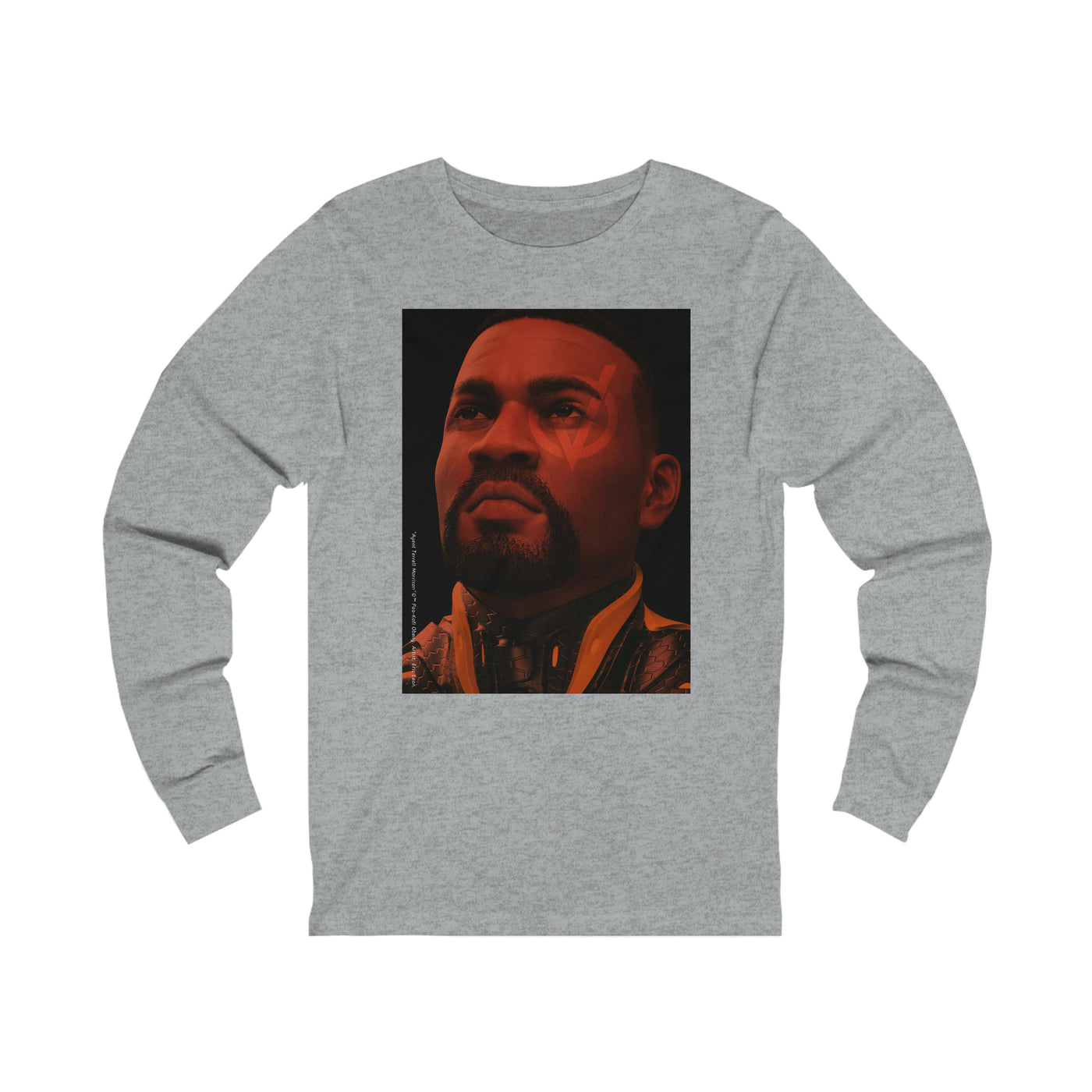 Agent Terrell Morrison Headshot Unisex Jersey Long Sleeve Tee